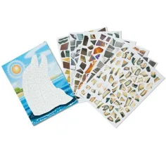Melissa & Doug: Ocean mozaic caiet abțibild imaginea 2