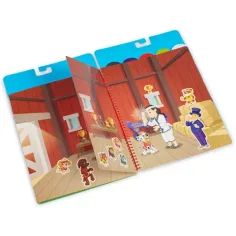 Melissa & Doug: Paw Patrol O misiune clasică caiet de abțibild reutilizabil imaginea 3