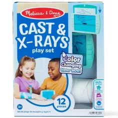 Melissa&Doug: Casts & X-Rays set medical de joacă cu imobilizare și radiografii - Spin Master