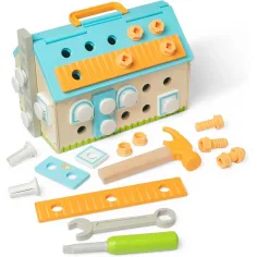 Melissa&Doug: Construiți o casă set de joc de 56 de piese - Spin Master imaginea 3