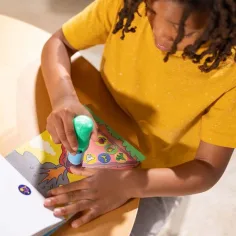 Melissa&Doug: Sticker WOW! Ștampilă cu autocolante – Dinozaur – Spin Master imaginea 3