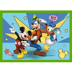 Mickey Mouse și prietenii săi – puzzle 4 în 1 - Trefl imaginea 2