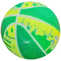 Minge de cauciuc baschet cu model neon 22 cm în mai multe versiuni imaginea 3
