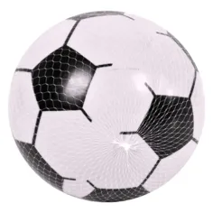 Minge de cauciuc fotbal verde 23cm imaginea 2