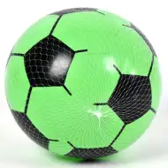 Minge de cauciuc fotbal verde 23cm