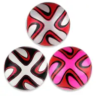 Minge de cauciuc model colorat 23cm