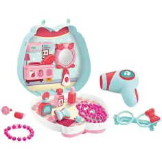 Mini machiaj set de joacă în geantă mică 16 bucăți imaginea 2