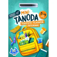 Minișcoală cu marker șters - de la 3 la 4 ani