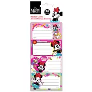 Minnie Mouse 20 bucăți etichetă broșură autoadezivă