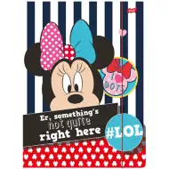 Minnie Mouse mapă cu elastic mărimea A4