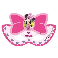 Minnie Mouse mască roz 6 bucăți 
