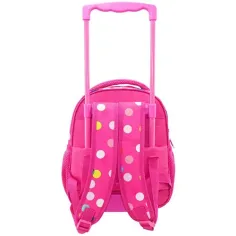 Rucsac roz pentru grădiniță Minnie Mouse 27x10x31cm imaginea 2