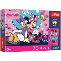 Minnie Mouse și prietenii 30 de piese puzzle premium - Trefl