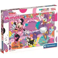 Minnie Mouse și prietenii Supercolor Maxi puzzle 104 bucăți - Clementoni
