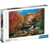 Moara de apă în pădure HQC puzzle 2000 bucăți - Clementoni