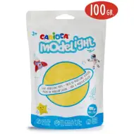 Modelight 100g plastilină galbenă - Carioca