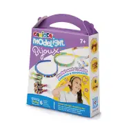 Modelight Bijoux set de făcut Cercei și Bandă pentru cap set plastilină - Carioca