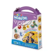 Modelight Bijoux set de făcut Colier și Inel set plastilină - Carioca