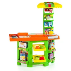 Molto: Mini Market 14 bucăți set de joacă 58x28x77cm imaginea 2