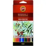 ICO: Mondulez aquarell set creioane colorate 12 bucăţi