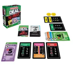 Monopoly Deal Fără milă joc de cărți - Hasbro imaginea 3