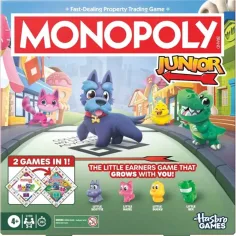 Monopoly Junior cu figurine de animale - Hasbro