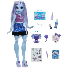 Monster High Îngrijire Monstruoasă Abbey Bominable păpușă cu accesorii - Mattel imaginea 3