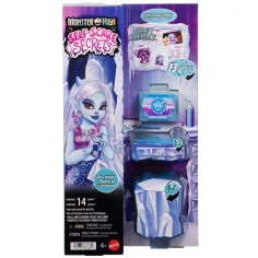 Monster High Îngrijire Monstruoasă Abbey Bominable păpușă cu accesorii - Mattel