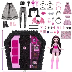 Monster High Stil Rău Draculaura cu Păpușă - Mattel imaginea 6