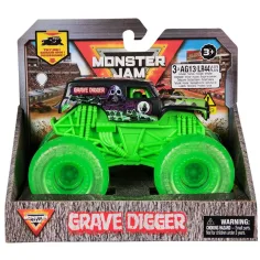 Monster Jam: Camion monstru cu lumini Grave Digger – 1/43 - Spin Master