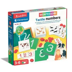 Montessori - Numere tactile joc educativ și de dezvoltare - Clementoni imaginea 1