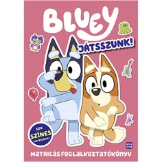 Móra: Bluey – Să ne jucăm! carte de activități cu autocolante