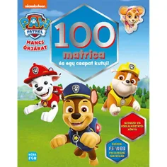 Móra: Patrula Câinilor - 100 de autocolante și o echipă de căței! carte de activități