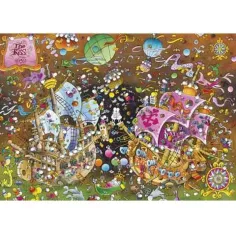 Mordillo Sărutul puzzle 6000 bucăți - Clementoni imaginea 2