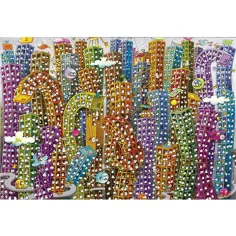 Mordillo Jungla puzzle 2000 bucăți - Clementoni imaginea 2