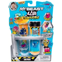 Mr. Beast: Laboratoare de Monștri cu Tuburi de Proba Set de 5 Bucăți Seria 2