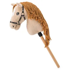 Mulțumită calului hobby cu zăbăluță de culoare bej - Woodyland