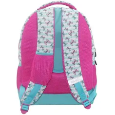 Must: Girl trei compartimente rotund rucsac, ghiozdan 32x18x43cm imaginea 2
