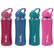 Must... Hero metal inoxidabil sticlă de apă 500ml în patru variante