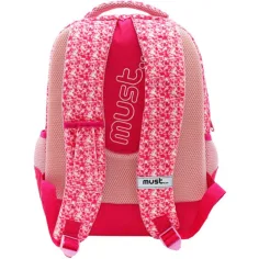 Must: Minnie Mouse roz glitter rucsac, ghiozdan 32x18x43cm imaginea 2