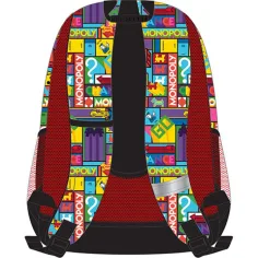 Must: Monopoly rotund trei compartimente rucsac, ghiozdan 33x16x45cm imaginea 2