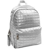 Must... Pearl argintiu rucsac, ghiozdan 26x14x36cm