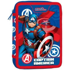 Must: Răzbunătorii - Captain America penar umplut cu două etaje 15x21x5cm