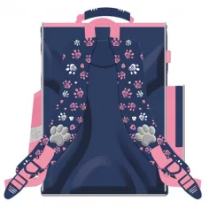 My Little Friend pisică rucsac, ghiozdan anatomic roz 35x27x16cm imaginea 2