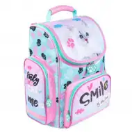 My little friend Smile pisică rucsac, geantă de școală 35,5x27,5x16cm