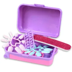 Nail Art: Set manichiura cu valiza, lacuri de unghii si accesorii imaginea 3