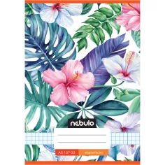 Nebulo: Caiet cu model de floare tropicală cusută 27-32 A/5