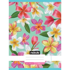 Nebulo: Caiet romantic cu model floral neted 80-32 A/4