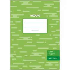 Nebulo: Caiet simplu cu copertă lucioasă 20-32 A/5