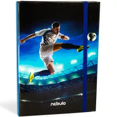 Nebulo: Cutie de caiete A/4 în dimensiune de fotbal bombă